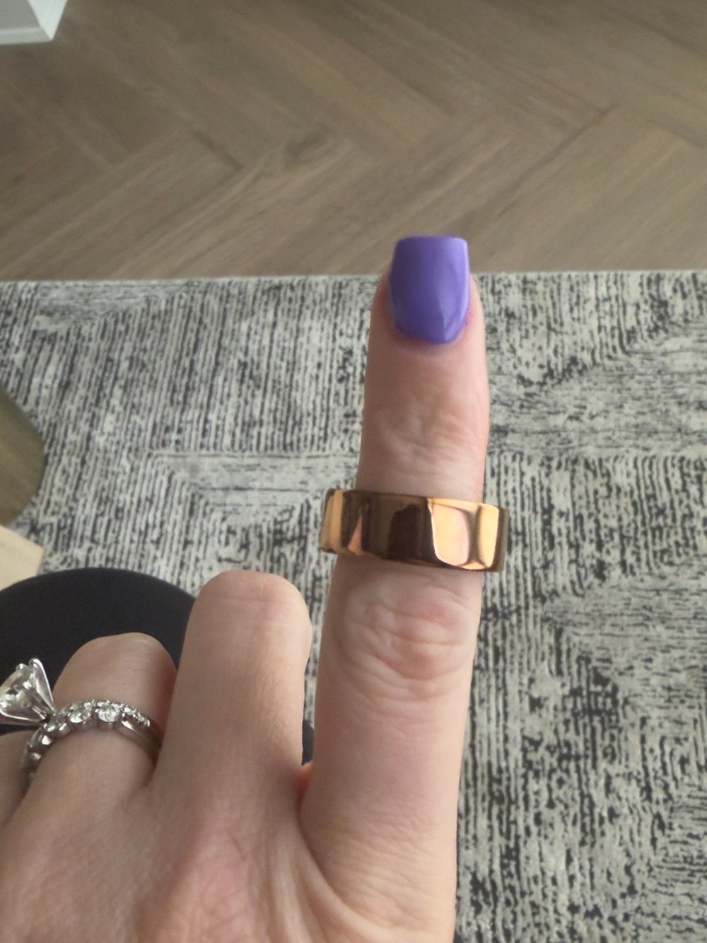 Oura Ring Gen 4 Rose Gold Size 7
